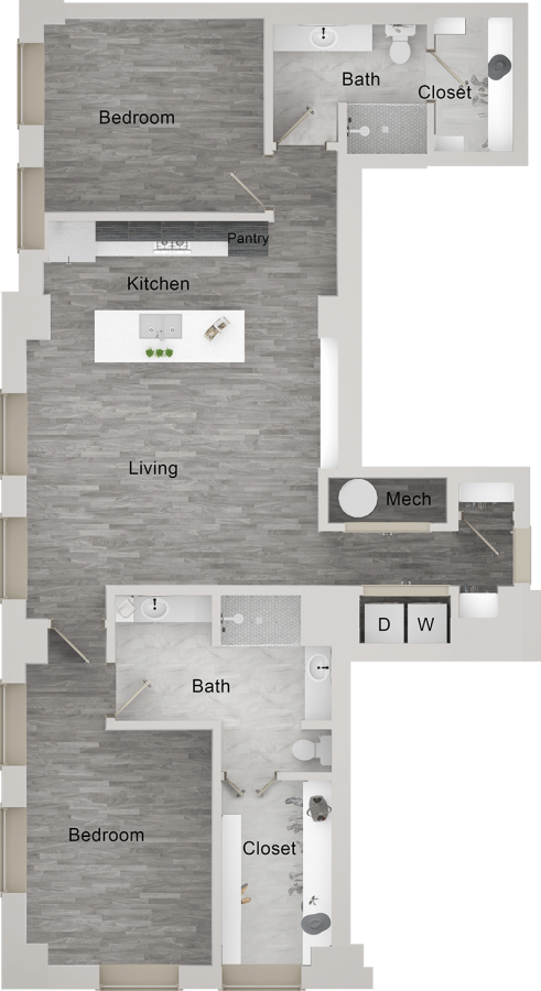B6 Floor Plan